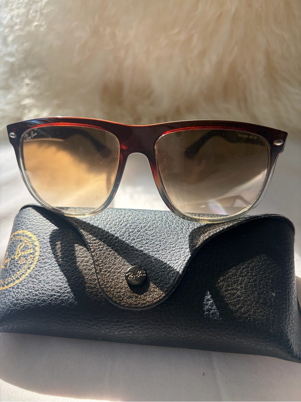 Sunglasses with case